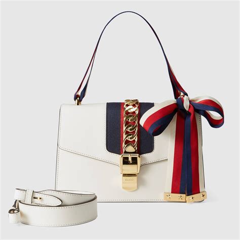 gucci ハンドバッグ|white gucci bag.